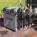 BLACKPAK PRO KAYAK FISHING CRATE - 13" X 13" - BATTLESHIP GREY-6