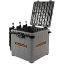 BLACKPAK PRO KAYAK FISHING CRATE - 13" X 13" - BATTLESHIP GREY-3