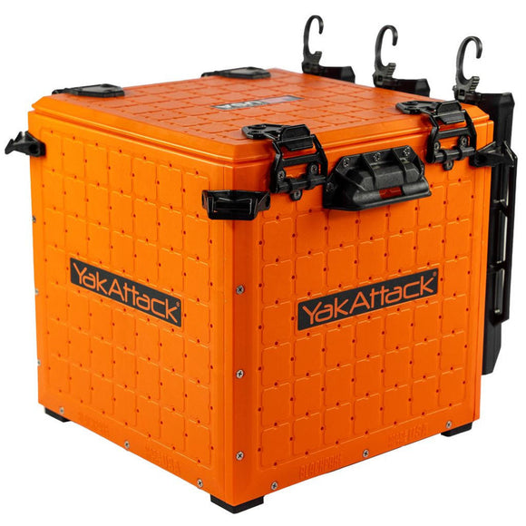 BLACKPAK PRO KAYAK FISHING CRATE - 13" X 13" - ORANGE