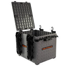 YAKATTACK BLACKPAK PRO KAYAK FISHING CRATE - 13" X 16" - BATTLESHIP GREY-2