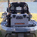 YAKATTACK BLACKPAK PRO KAYAK FISHING CRATE - 13" X 16" - BATTLESHIP GREY-5