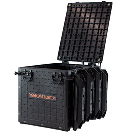 YAKATTACK BLACKPAK PRO KAYAK FISHING CRATE - 13" X 16" - 0