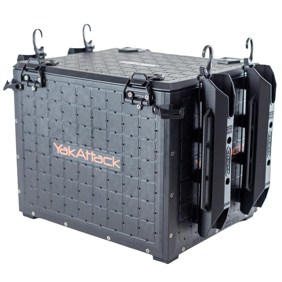 YAKATTACK BLACKPAK PRO KAYAK FISHING CRATE - 13" X 16"