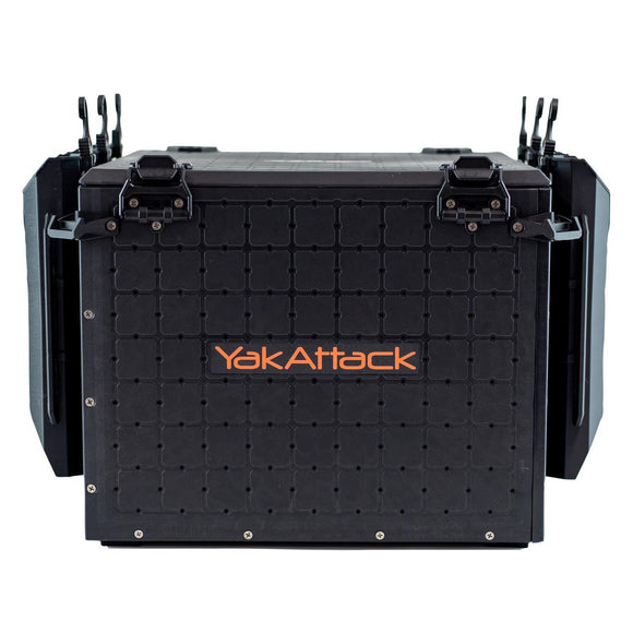 YAKATTACK BLACKPAK PRO KAYAK FISHING CRATE - 16" X 16"