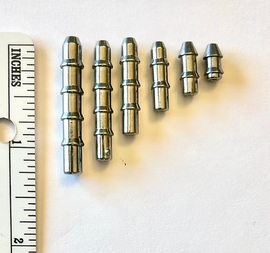 QUEEN TACKLE TUNGSTEN LINE THROUGH NAIL WEIGHTS - 0