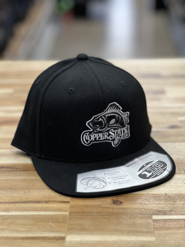 Buy black-fish-logo-flexfit-snapback COPPERSTATE TACKLE HATS