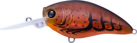 Buy matte-translucent-brown-crawfish YO-ZURI 3DR-X CRANK MR (MID-RUNNER)