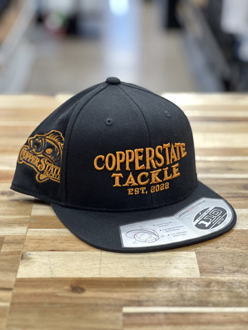 Buy black-copper-logo-flexfit-snapback COPPERSTATE TACKLE HATS