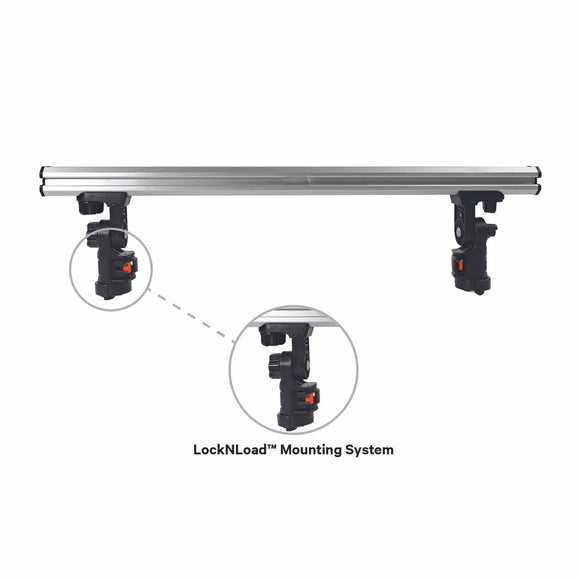 YAKATTACK COMMAND CENTER CROSSBAR w/ TRACK MOUNTED LOCKNLOAD MOUNTING SYSTEM