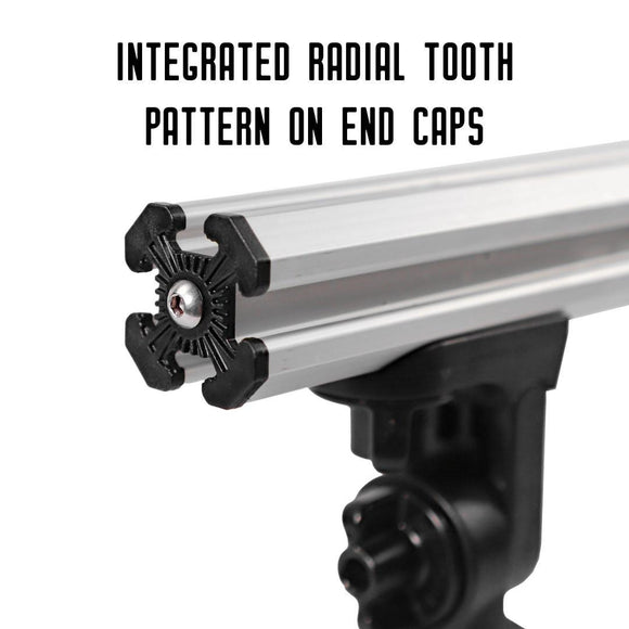 YAKATTACK COMMAND CENTER CROSSBAR w/ TRACK MOUNTED LOCKNLOAD MOUNTING SYSTEM
