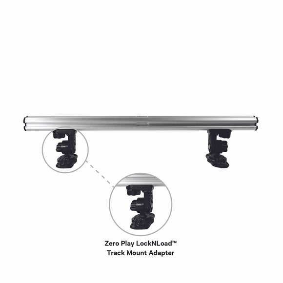 YAKATTACK COMMAND CENTER CROSSBAR w/ ZERO PLAY LOCKNLOAD TRACK MOUNT ADAPTER