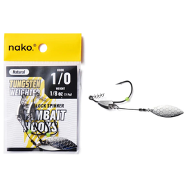 NAKO TUNGSTEN WEIGHTED SWIMBAIT HOOKS UNDERSPIN