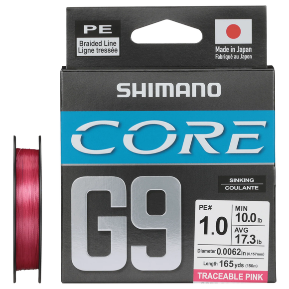 SHIMANO CORE G9 PE BRAIDED LINE
