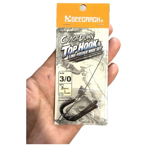 GEECRACK TOP HOOK & LINE FEEDER WIRE SET