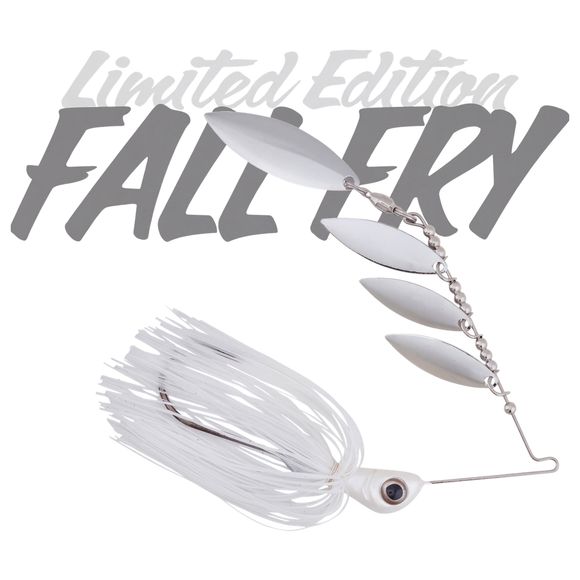 BIZZ BAITS FALL FRY 4 BLADE SPINNERBAIT