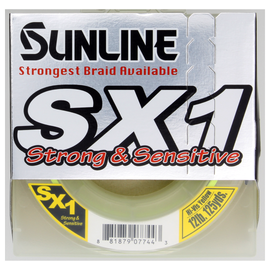 SUNLINE SX1 BRAID HI-VIS YELLOW - 125YD - Copperstate Tackle