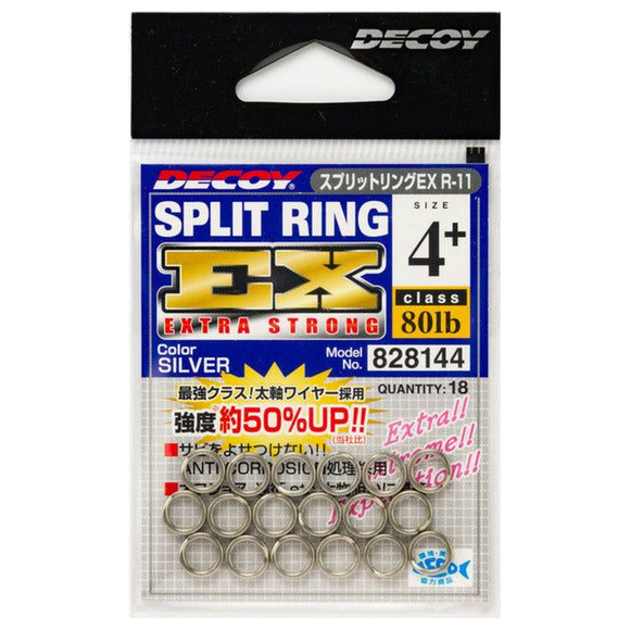 DECOY R-11 SPLIT RING EX - Copperstate Tackle