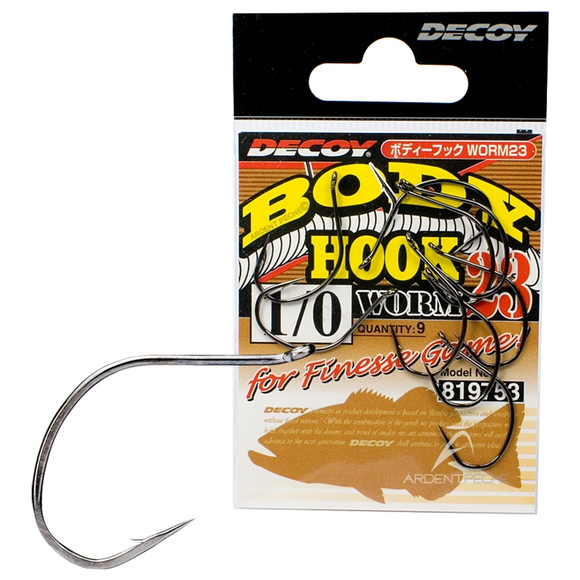 DECOY WORM23 BODY HOOK