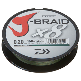 DAIWA J-BRAID X8 DARK GREEN