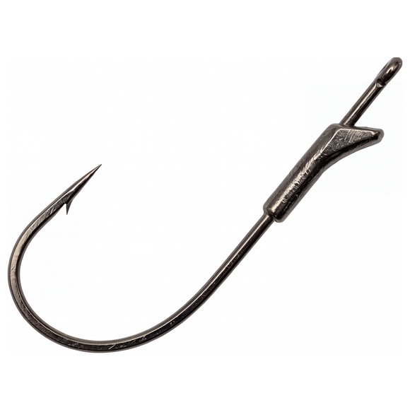 GAMAKATSU G-FINESSE LIGHT WIRE WORM HOOK WITH TIN KEEPER