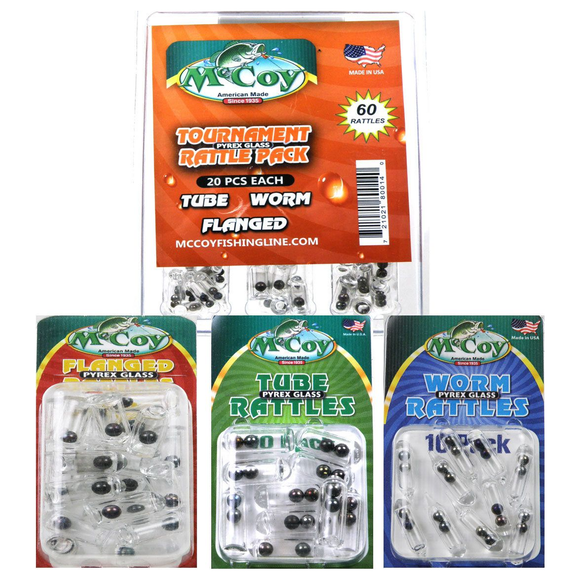 MCCOY PREMIUM GLASS RATTLES