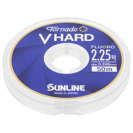 SUNLINE TORNADO V-HARD FC FLUOROCARBON LEADER - 54 yd