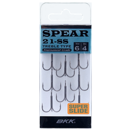 BKK HOOKS SPEAR 21-SS TREBLE HOOKS