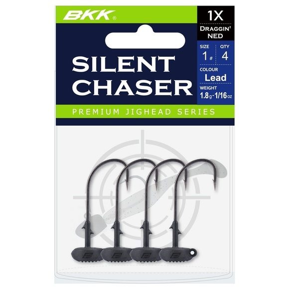 BKK HOOKS SILENT CHASER DRAGGIN NED