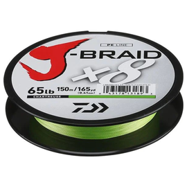 DAIWA J-BRAID X8 CHARTREUSE