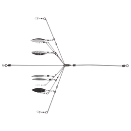 GEECRACK STEALTH 7 BLADED UMBRELLA RIG