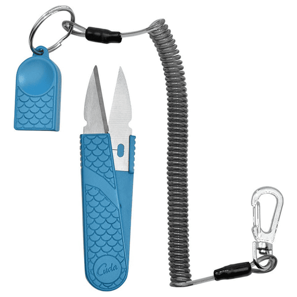CUDA 4″ TITANIUM BONDED BRAID NIPPER WITH LANYARD