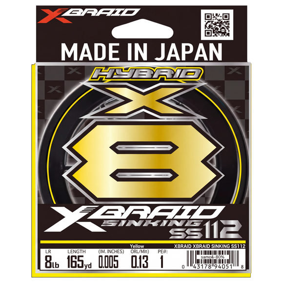 XBRAID X8 SINKING