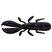 Black w/Lrg Blue Flake - 021