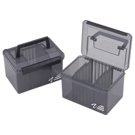 SPRO MEIHO VS-4060 SMOKE BLACK SMALL PLASTIC TACKLE BOX