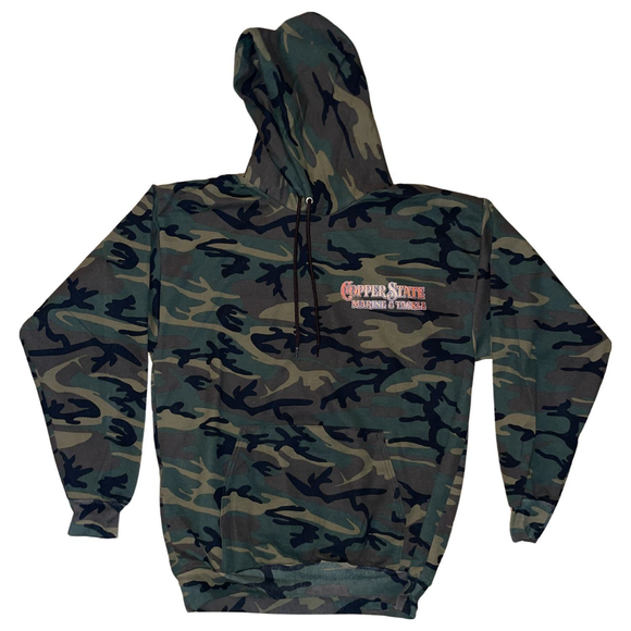 COPPERSTATE MARINE AND TACKLE HOODIE SWEATSHIRT CAMO