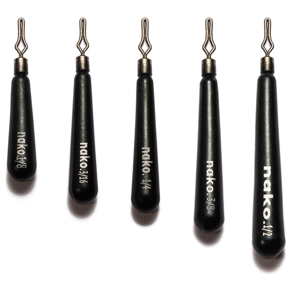 NAKO TUNGSTEN SKINNY DROP SHOT WEIGHTS