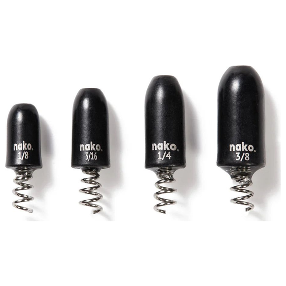 NAKO TUNGSTEN SCREW-IN WORM WEIGHT