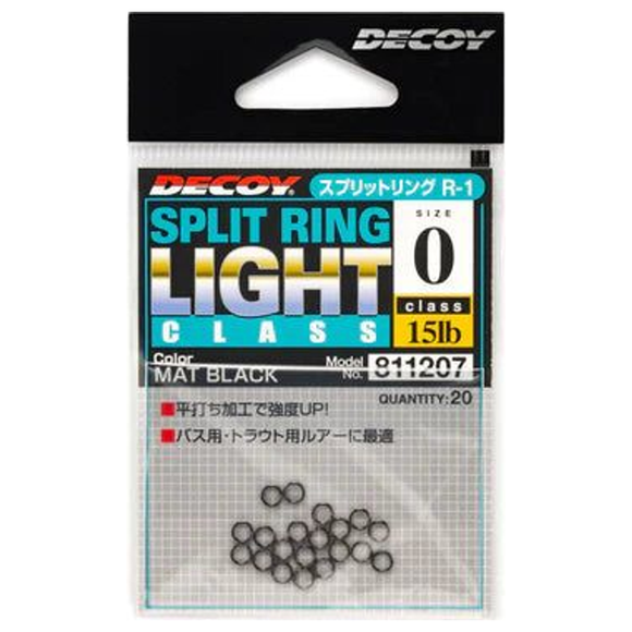 DECOY R-1 SPLIT RING LIGHT BLACK