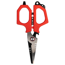 6TH SENSE PRO FISHING SHEARS - RED