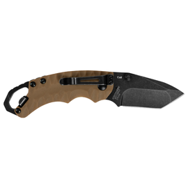 KERSHAW SHUFFLE II TANTO TAN KNIFE