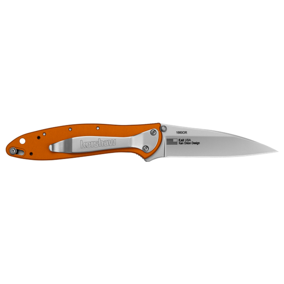KERSHAW LEEK - ORANGE KNIFE