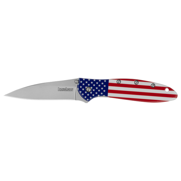 KERSHAW LEEK - USA FLAG KNIFE