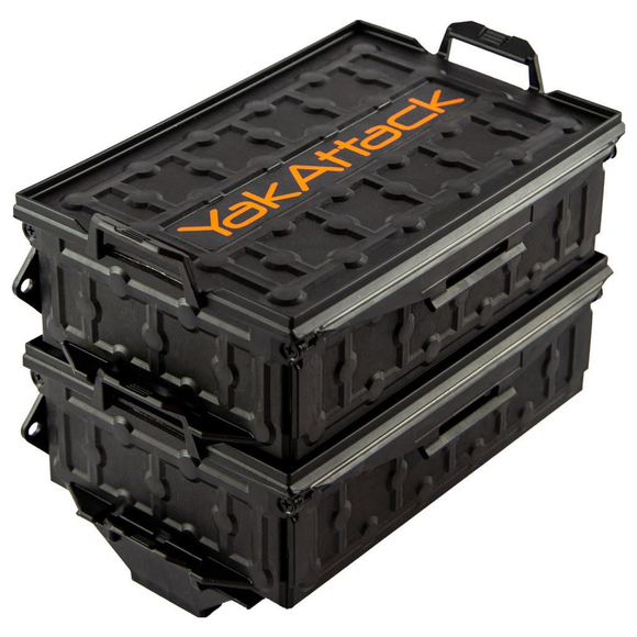 YAKATTACK TRACPAK COMBO KIT, TWO BOXES AND QUICK RELEASE BASE