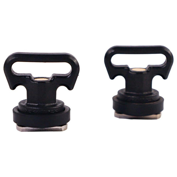 YAKATTACK VERTICAL TIE DOWNS TRACK MOUNT - 2 PACK