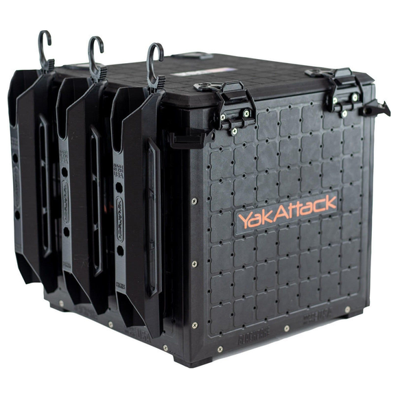 YAKATTACK BLACKPAK PRO KAYAK FISHING CRATE - 13" X 13"