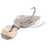 White W/ Silver Blade