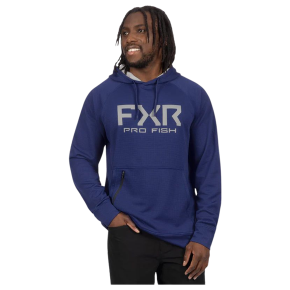 FXR PRO FISH MENS NAVIGATOR UPF PULLOVER HOODIE