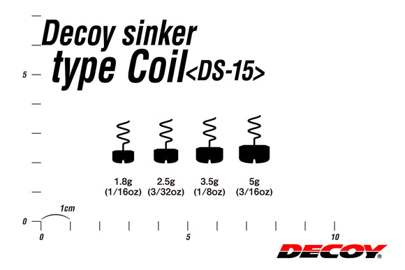 DECOY DS-15 SINKER TYPE COIL