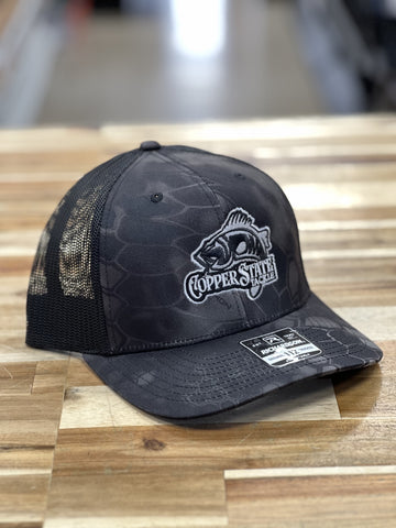 Buy kryptek-typhon-black-fish-logo-richardson-112 COPPERSTATE TACKLE HATS