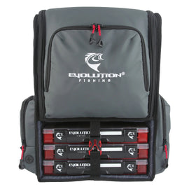 EVOLUTION OUTDOOR LARGEMOUTH 3.0 TACKLE BACKPACK - 0